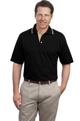 Port Authority Signature Rapid Dry Sport Shirt with Contrast Trim