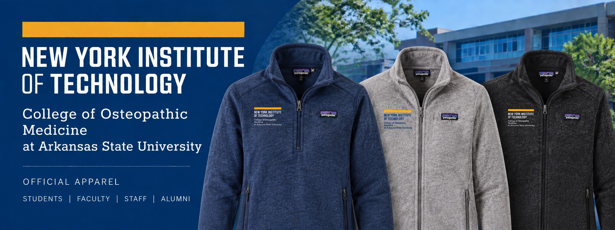NYIT College of Osteopathic Medicine at Arkansas State University Patagonia Better Sweater apparel