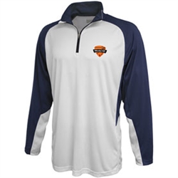 1126 Pennant Carbon Warmup 1/4 Zip Pullover