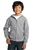 18600B Gildan Youth Heavy Blend Full-Zip Hooded Sweatshirt