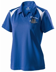 222346 Holloway Ladies Laser Polo Shirt. Mens compliment available.