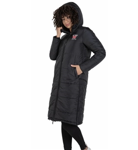 Cold Secure Long Puffer Jacket by Holloway