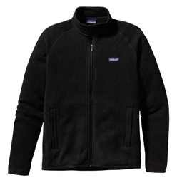 patagonia better sweater with company logo left chest