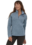 Patagonia Women's Better Sweater 1/4-Zip Fleece Pullover custom logo