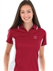 2810 Charles River Apparel Womens Color Blocked Wicking Polo