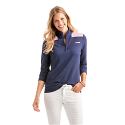 Custom Vineyard Vines Women's Oxford Stripe Shep Shirt
