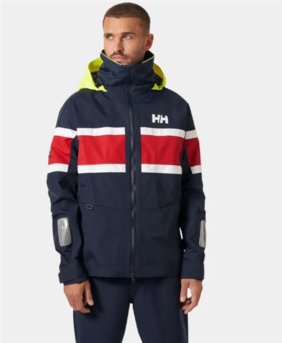 Custom Helly Hansen Men's Salt Original Sailing Jacket 34422 with Logo