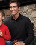 437ML Jerzees Long Sleeve Jersey Polo with SpotShield