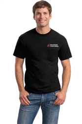Marshfield Food-Gildan - DryBlend™ 50 Cotton/50 DryBlend™Poly Pocket T-Shirt.