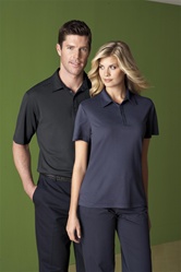 85097 Mens Rayon Recycled Polyester Polo