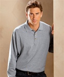 8532 Ultra Club Adult Long Sleeve Polo