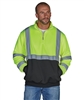 Custom Charles River 9243 Hi-Vis Quarter Zip Sweatshirt with Logo