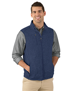 Customized Charles River Pacific Heathered Vest