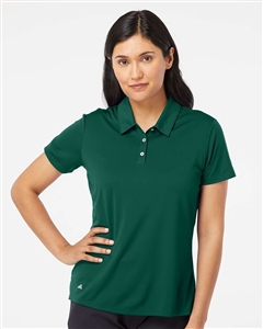 Custom Adidas A231 Women's Performance Polo with Logo