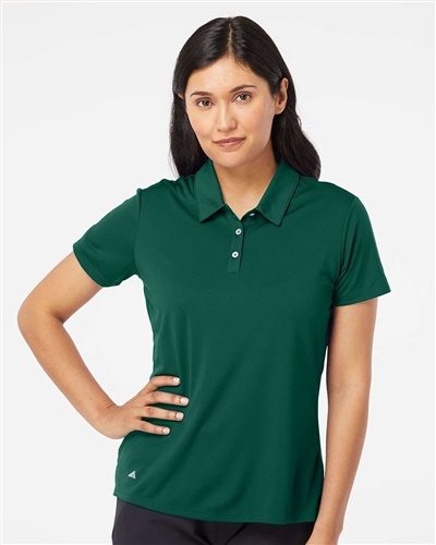 Custom Adidas A231 Women's Performance Polo with Logo