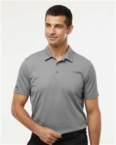 Custom Adidas A580 Men's Micro Piqué Polo with Logo