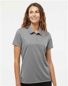 Custom Adidas A581 Women's Micro Piqué Polo with Logo