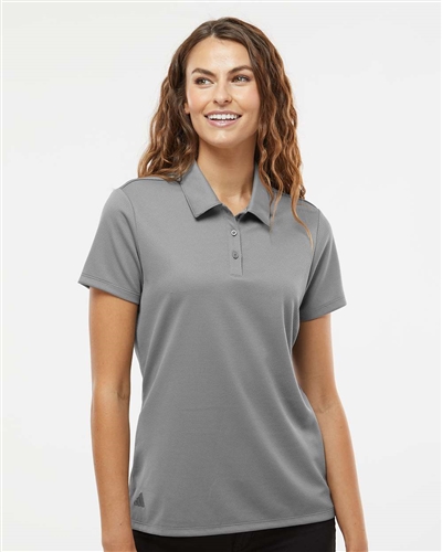 Custom Adidas A581 Women's Micro PiquÃ© Polo with Logo