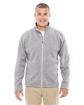 Devon & Jones Men's Bristol Full-Zip Sweater Fleece Jacket Devon & Jones Men's Bristol Full-Zip Sweater Fleece Jacket