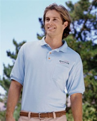 G890 Gildan 5.6 oz. Ultra Blend® 50/50 Jersey Polo with Pocket