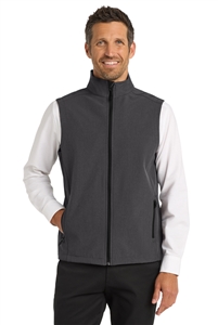 Custom Port Authority J325 Soft Shell Vest with Company Logo