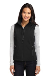 Custom Port Authority L325 Women's Vest with Company Logo