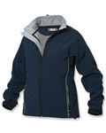 custom embroidered LQO00004 Clique Ladies’ softshell jacket