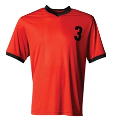 Adult A4 V-Neck Soccer Jerseys N3178