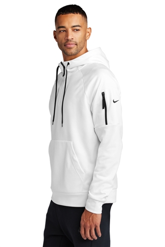 custom Nike Therma-FIT Pocket 1/4-Zip Fleece Hoodie