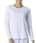 NW3002 A4 Womens Long Sleeve Cooling Performance Crew