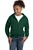 P480 Hanes Youth ComfortBlend Full-Zip Hooded Sweatshirt