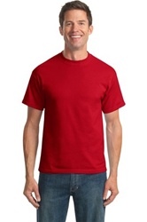 Custom Port & Company  50/50 Cotton/Poly T-Shirt. PC55