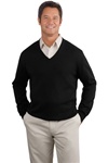 SW275 Port Authority Signature Fine-Gauge V-Neck Sweater