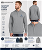 Travis Mathew Newport 1/4-Zip Fleece with embroidered company logo
