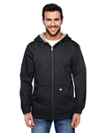Dickies Mens Sherpa-Lined Fleece Hooded Jacket