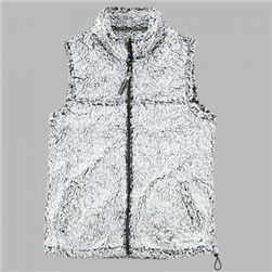 Custom Embroidered Sherpa Vest- Youth