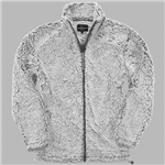 Boxercraft Youth Frosty Grey Full Zip Sherpa