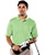Custom A03 Adidas Golf Men's ClimaCool Textured Solid Polo